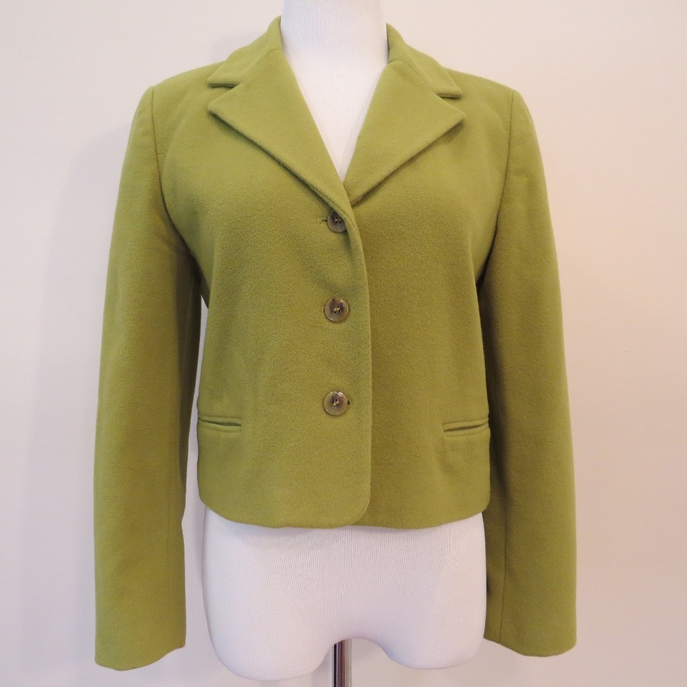 Harve Benard Wool/Cashmere blazer size 8 Petite